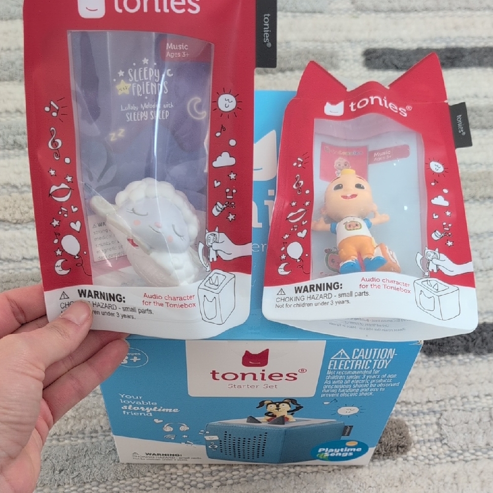 COPY - Tonies starter set with Dog $100, Sleepy Sheep $13 and Cocomelon$18